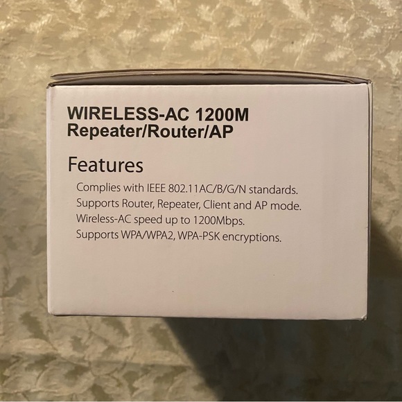 Tech Mila Wireless AC 1200M Repeater/Router/AP - Picture 4 of 4